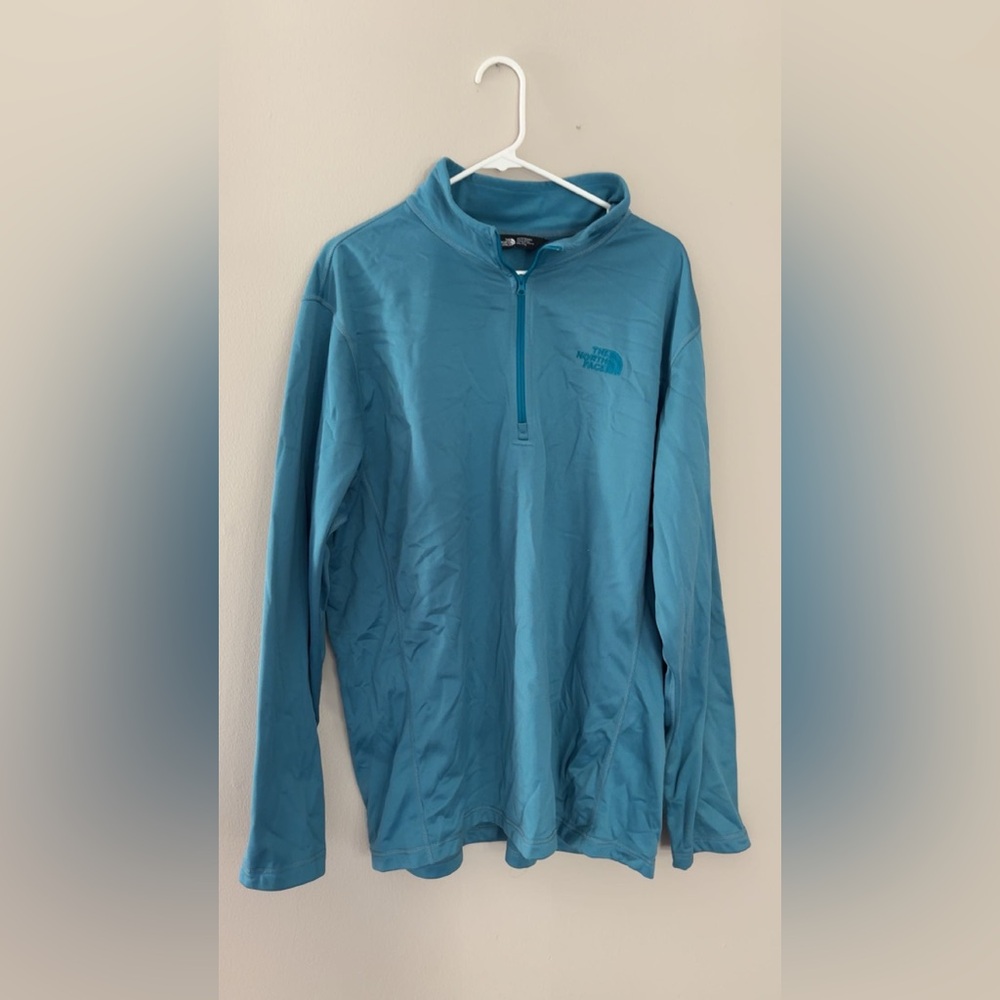 The North Face Teal Zip-Up Jacket